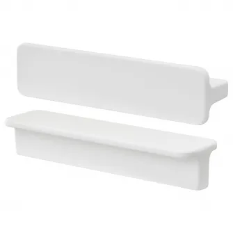 IKEA HACKÅS Maner, alb, 100 mm