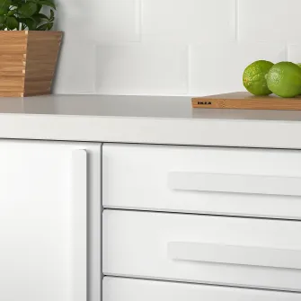 IKEA HACKÅS Maner, alb, 300 mm