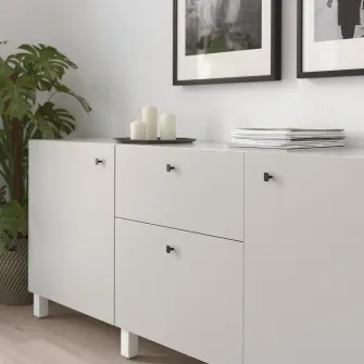 IKEA HACKÅS Maner, antracit, 15 mm