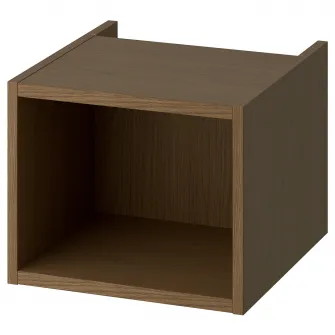 IKEA HAGAÅN Dulap deschis, maro aspect stejar, 40x48x33 cm