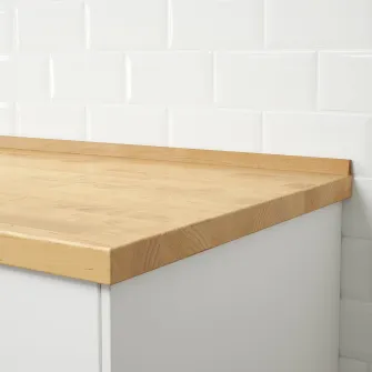 IKEA HANSBYN Banda perete, mesteacan, 246 cm