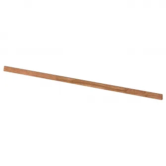 IKEA HANSBYN Banda perete, stejar, 246 cm