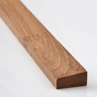 IKEA HANSBYN Banda perete, stejar, 246 cm