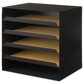 IKEA HARVMATTA Organizator documente, antracit