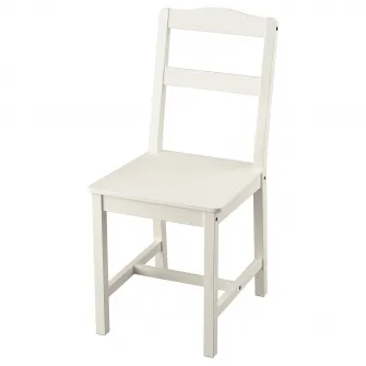IKEA HAUGA Scaun, alb