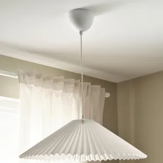 IKEA HAVSDJUP Set cablaj lampa, alb, 1.4 m