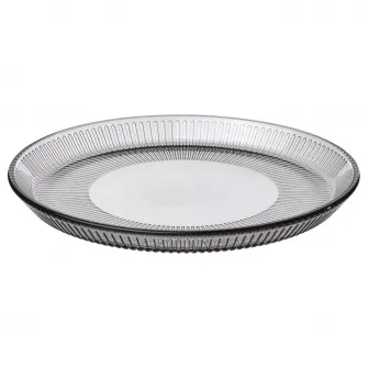 IKEA HAVSGÄDDA Farfurie aperitiv, dungat/gri, 21 cm