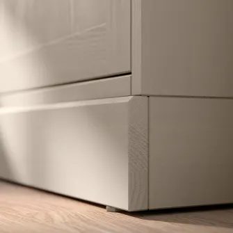 IKEA HAVSTA Corp baza bufet, gri-bej, 121x47x89 cm