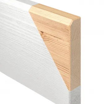 IKEA HAVSTA Plinta, alb, 121x37x12 cm
