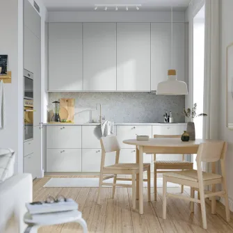 IKEA HAVSTORP Plinta, gri, 220x8 cm