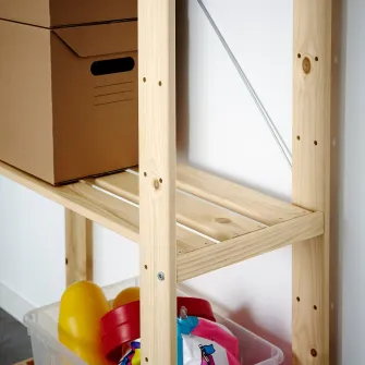 IKEA HEJNE 1 sectiune, lemn conifere, 78x31x171 cm