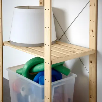 IKEA HEJNE 1 sectiune, lemn conifere, 78x50x171 cm