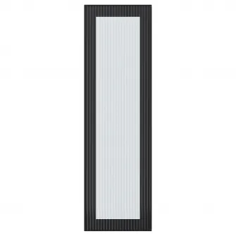 IKEA HEJSTA Usa sticla, antracit/sticla canelata, 30x100 cm