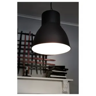 IKEA HEKTAR Lustra, gri inchis, 47 cm