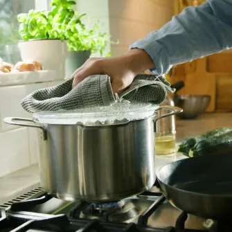 IKEA HEMKOMST Set 7 piese, inox