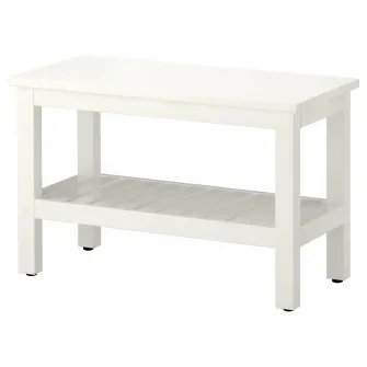 IKEA HEMNES Banca, alb, 83 cm
