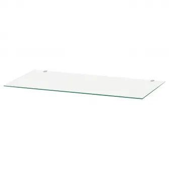 IKEA HEMNES Blat sticla, transparent, 54x38 cm