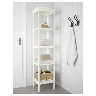 IKEA HEMNES Etajera, alb, 42x172 cm