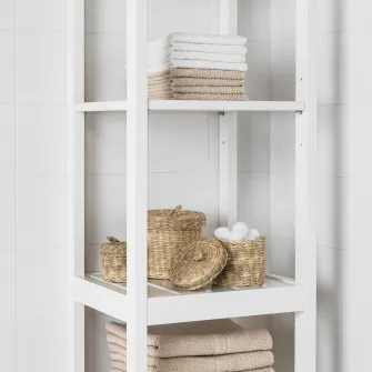 IKEA HEMNES Etajera, alb, 42x172 cm