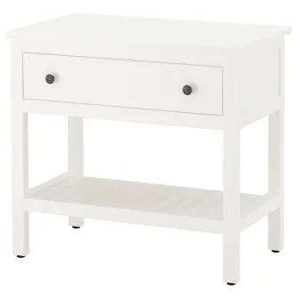 IKEA HEMNES Suport lavoar 1 sertar, alb, 82x48x76 cm