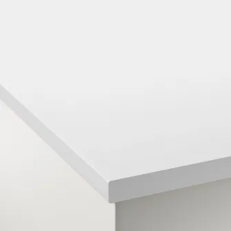 IKEA HEMTRÄSK Blat, alb/laminat, 139x63.5 cm