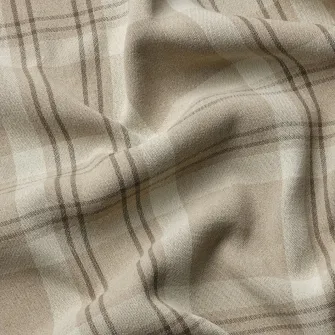 IKEA HÄGGVECKMAL Draperii semiopace, 2buc, bej/rjns, 145x300 cm