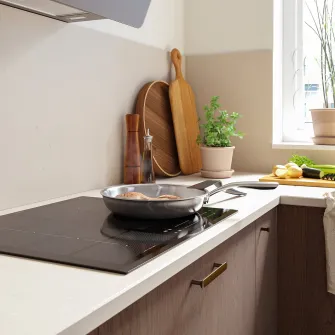 IKEA HÖGKLASSIG Plita cu inductie, IKEA 700 negru, 59 cm