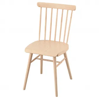 IKEA HÖGVED Scaun, furnir mesteacan