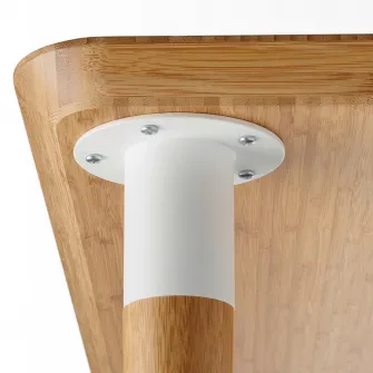 IKEA HILVER Picior conic, bambus, 70 cm