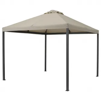 IKEA HIMMELSÖ Pavilion, gri inchis/gri-bej, 300x300 cm