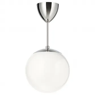 IKEA HÖLJES Lustra, alb, 25 cm