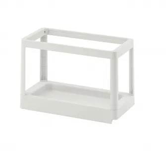 IKEA HÅLLBAR Cadru culisant sortare deseuri, gri