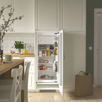 IKEA HÅLLNÄS Frigider cu compartiment congelator, IKEA 500 integrat, 174/16 l