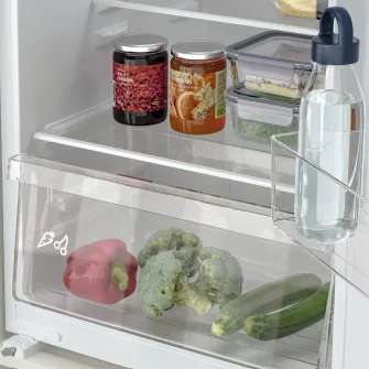 IKEA HÅLLNÄS Frigider cu compartiment congelator, IKEA 500 integrat, 174/16 l