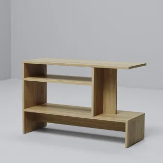 IKEA HOLMERUD Masuta cafea, aspect stejar, 80x31 cm