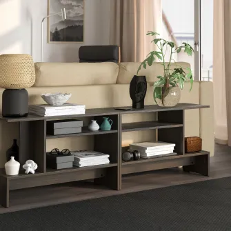 IKEA HOLMERUD Masuta cafea, maro-i, 80x31 cm
