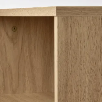 IKEA HOLMERUD Masuta cafea, aspect stejar, 90x55 cm