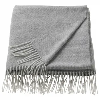IKEA HOLMVI Patura, gri, 120x160 cm