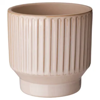 IKEA HONUNGSPALM Ghiveci, interior/exterior/bej, 9 cm