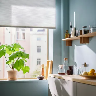 IKEA HOPPVALS Stor, alb, 100x155 cm