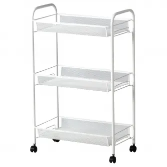 IKEA HORNAVAN Carucior, alb, 26x48x77 cm