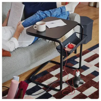 IKEA HORNFELS Cablu prelungitor, gri inchis, 1.8 m
