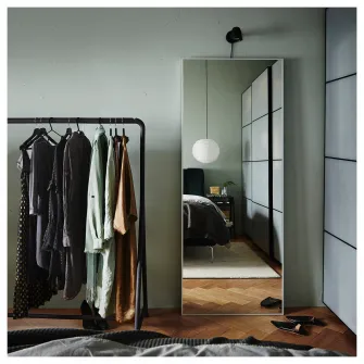 IKEA HOVET Oglinda, aluminiu, 78x196 cm
