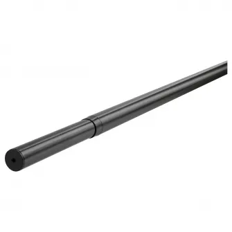 IKEA HUGAD Bagheta perdea, negru, 120-210 cm