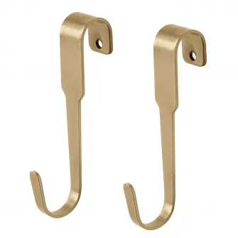 IKEA HULTARP Carlig, lustruit/alama, 11 cm