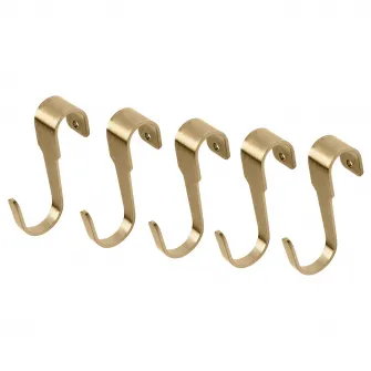 IKEA HULTARP Carlig, lustruit/alama, 7 cm