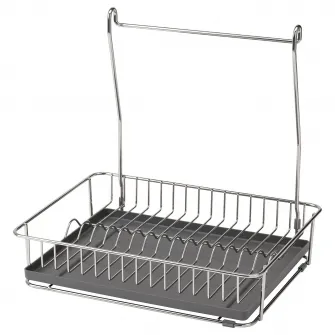 IKEA HULTARP Suport vesela, nichelat