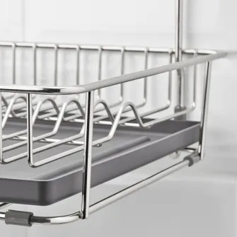 IKEA HULTARP Suport vesela, nichelat
