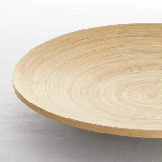 IKEA HULTET Platou decorativ, bambus, 30 cm
