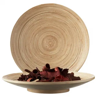 IKEA HULTET Platou decorativ, bambus, 30 cm
